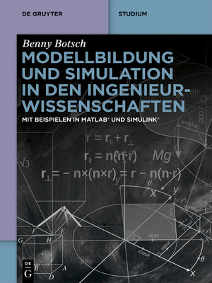 cover image of Modellbildung und Simulation in den Ingenieurwissenschaften